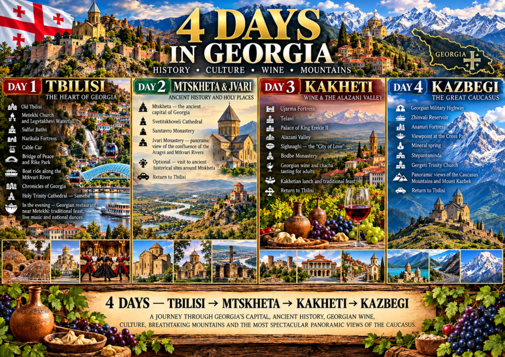 4 Days in Georgia – Culture, Wine and the Caucasus