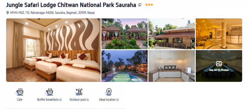jungle safari sauraha best rates