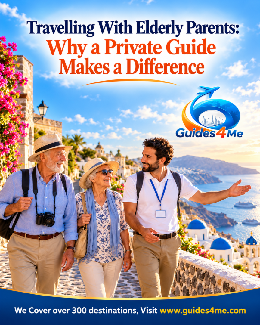 Travelling With Elderly Parents, private guide